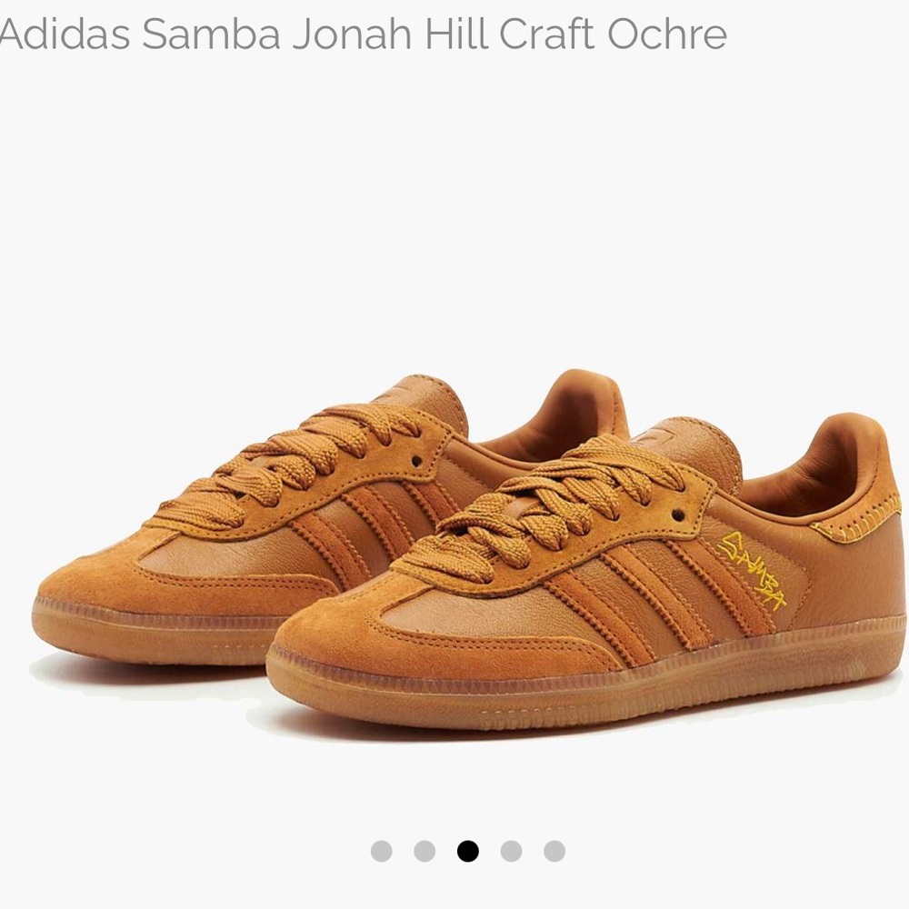 adidas Samba Jonah Hill Craft Ochre Sneakers